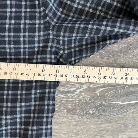 James Tattersall London Men's Long Sleeve Button Down Flannel Shirt Size Small - Picture 7 of 12